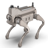 Perro Robot Autónomo de Cuatro Patas, Perro Robot Inteligente para Patrullaje de Seguridad, Video en Tiempo Real, Robot Cuadrúpedo
