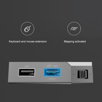 FLYDIGI Q1 Version globale Portable sans fil 4.0 BLE convertisseur de souris de clavier de jeu mobile avec support de téléphone portable réglable