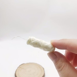 Sinh Thái Thân Thiện 100% Phân Hủy Sinh Học Hữu Cơ Tùy Chỉnh Tinh Bột Ngô Lụa Tự Nhiên Thuần Chay Sáp Chỉ Xỉa Nha Khoa - Product Image 5