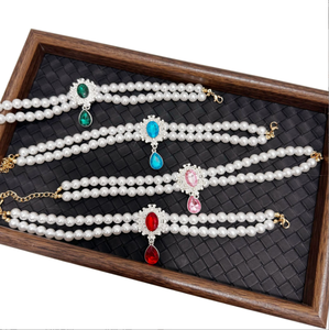 Pearl Princess Waterproof Tempered Glass Pet Necklace for <b>Cats</b> Dogs Teddy Bichon Frise <b>Collar</b> Jewelry <b>Christmas</b> Accessory for - Product Image 5