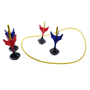Ensemble de <span class=keywords><strong>fléchettes</strong></span> de jardin à pointe souple pour l'extérieur, grand jeu de cible volante sécurisé pour enfants et familles, idéal pour la cour, le jardin, les activités sportives et ludiques - Product Image 5