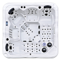 Chine Extérieur USA Acrylique Jet Balboa Jet Swim Spa Équipement Hydromassage Spa
