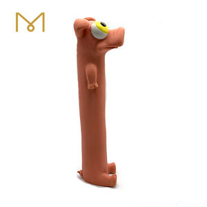 ของเล่นยางธรรมชาติส่งเสียงดังแบบโต้ตอบที่มีตาใหญ่และลำตัวยาว - Product Image 5