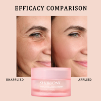 Crème Visage Vegan Personnalisée Éclaircissante Anti-Rides avec Triple Collagène et Acide Hyaluronique pour Hydrater et Renforcer la Barrière Cutanée