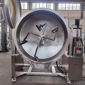 Máy Trộn Nấu Ăn Bột Đậu Đỏ/Hơi Ga Công Nghiệp Tự Động Hoàn Toàn Ấm Đun Nước Có Vỏ - Product Image 1