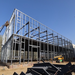 Taller de Estructura de Acero Personalizado de Primera Calidad. Diseñado para Cumplir con las Normas Locales y sus Específicas Necesidades de Carga. Construye con Nosotros. - Product Image 1