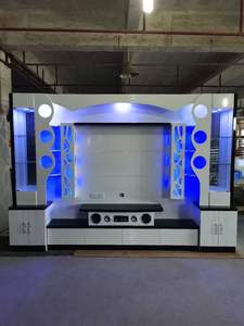 Mobile TV di Lusso in Stile Europeo con Vetrina per Soggiorno, 65 Pollici, Vendita Calda - Product Image 5