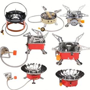 Mini réchaud de camping au kérosène pour cuisinière pliante haute puissance super résistante au vent - Product Image 1
