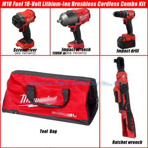 Hiệu Suất Cao 4-Trong-1 Công Cụ Điện Thiết Lập Khoan Cờ Lê Điều Khiển Ratchet Công Nghiệp Ô Tô Sửa Chữa Tự Làm Dự Án-Power Tool Kit - Product Image 2