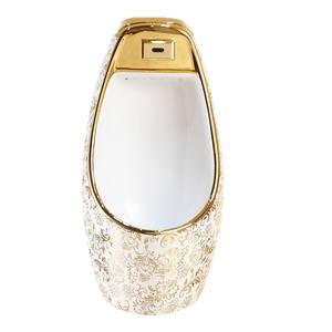 <span class=keywords><strong>Urinoir</strong></span> mural à capteur avec finition dorée en céramique pour utilisation en KTV - Product Image 4