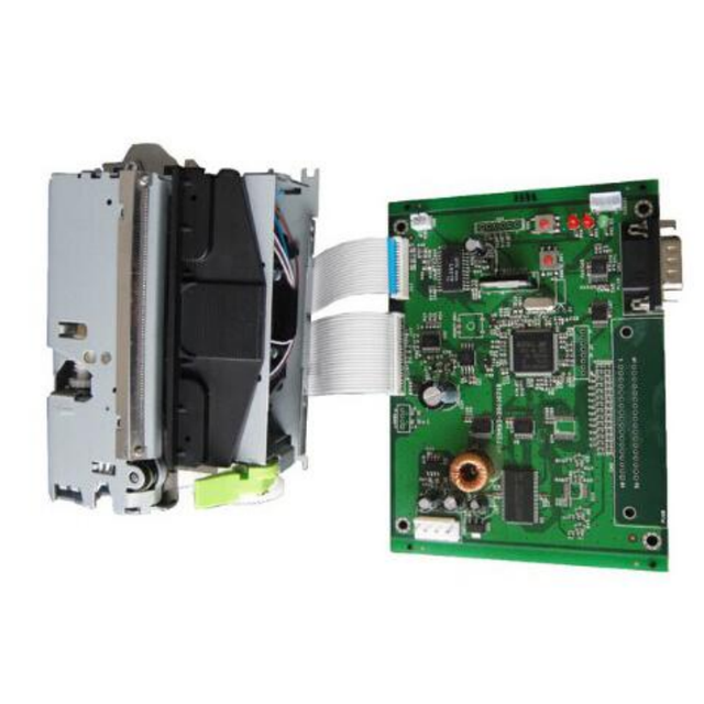 RS232 112Mm Barcode Ticket Thermal Printer 110mm Kiosk Printer With Auto Cutter