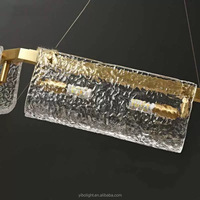 Lustres modernes de luxe léger pour salons, escaliers, salles à manger, hôtels. Lampes en cristal et en cuivre, fabrication sur mesure directe d'usine.