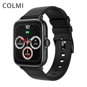 P28 artı sıcak satış erkekler kadınlar Smartwatch spor Android Ios akıllı saat 1.69 inç TFT kare ekran Capatcity 235mAH