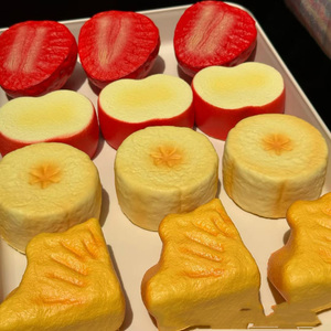 NOUVEAU Jouet Squishy en PU Série Fruits Croustillants Viral Instagram, Thème Alimentaire, Anti-stress pour Enfants et Adultes, Améliore l'Humeur et la Thérapie - Product Image 2