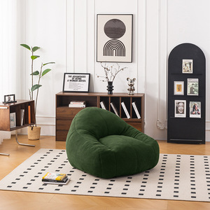 Factory Direct Sales Vacuum Packaging Fabric Design Compression Sofa Chair Sofa Living Room Furniture <strong>Bean</strong> <strong>Bag</strong> - Product Image 5