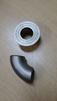 Raccords de tuyauterie en titane pour placage, coude à 90 degrés avec moteur et roulement, composants industriels de haute qualité