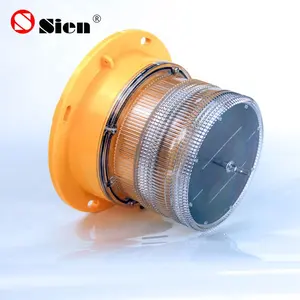 Chất lượng cao năng lượng mặt trời sạc IP65 không thấm nước năng lượng mặt trời Powered <span class=keywords><strong>LED</strong></span> Viễn Thông tháp ánh sáng năng lượng mặt trời tắc nghẽn ánh sáng cản trở ánh sáng - Product Image 2