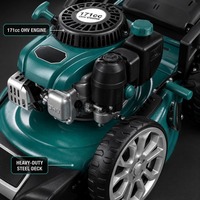 Tondeuse à gazon thermique VORAN 171cc 5,5 CV 3000W, moteur 4 temps, autoportée, pour l'aménagement paysager commercial