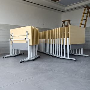 Table de formation pliante portable moderne bureau modulaire et bureau d'étude bureaux de <span class=keywords><strong>conférence</strong></span> pliables pour la formation et les réunions - Product Image 1