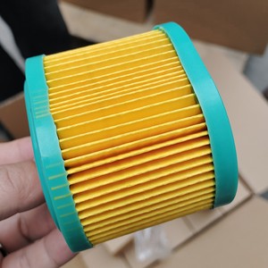 Élément de filtre à air pour moto, 8,2x6,4x7cm, en tissu non tissé, forme cylindrique, pour remplacement et réparation - Product Image 2