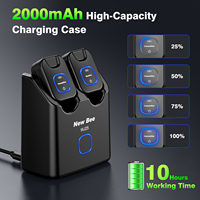 Nouveaux accessoires pour guitare Bee, système de guitare sans fil, émetteur-récepteur de guitare sans fil 5,8 GHz avec boîte de charge 2000 mAh