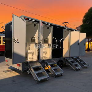 Baño Móvil de Diseño Popular 2025, Remolque de Baño VIP, Baños Portátiles de Lujo - Product Image 1