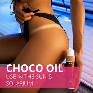 Tanner Solution Huiles Deep Chocolate Sun Tan Outdoor Black Body Bronzage Oil - Product Image 3