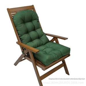Coussin <span class=keywords><strong>de</strong></span> chaise Adirondack pliable imperméable et anti-UV pour jardin/terrasse, une pièce, dossier haut, usage extérieur, 100 % polyester - Product Image 5