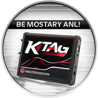 KTAG-Herramienta de Intermitente para Coche, Lector de Código de Diagnóstico ECU, PCB Rojo, V7.020, V2.25, 1 Año de Garantía, Versión Europea