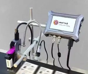 Kenjiete Venta caliente proveedor de fábrica más reciente máquina de código de lote fecha de caducidad automática en línea impresora de inyección de tinta térmica