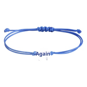 Pulseras de la Salud Femenina al por Mayor, Pulseras de la Amistad con Dijes de Amor, Pulseras de Moda para la Prevención <span class=keywords><strong>del</strong></span> Cáncer de Mama, Pulsera de Oración con Cordón Trenzado y Listón Rosa - Product Image 6