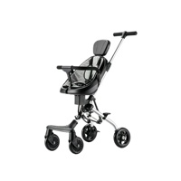 Poussette bébé pliable en alliage d'aluminium, légère, haute vue, capacité de charge de 25 kg, pour les enfants de 6 mois à 3 ans