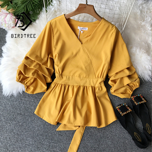 Encuentre ofertas de blusa de manga tres cuartos elegantes y de moda -  Alibaba.com