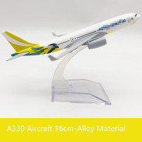 Modèle d'avion en alliage moulé sous pression A330 à l'échelle 1:400, 16 cm, cadeau promotionnel de luxe, en vente