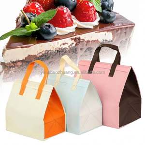 Sac isotherme de transport personnalisé avec logo imprimé, sacs d'emballage non tissés à bas prix pour usine, sacs fourre-tout isothermes - Product Image 1