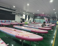 Chine Fournisseur SUP Paddle Pink Surfboard Factory Planche de surf gonflable pour sports nautiques iSUP Paddle gonflable SUP