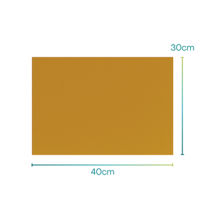 Tovagliette Monouso Marroni 30x40cm in Carta di Paglia Americana, Confezione da 10kg per Uso al Tavolo - Product Image 2