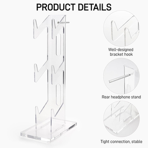 Transparent <strong>Controller</strong> Display <strong>Stand</strong> 3-Tier Game <strong>Controller</strong> Holder for <strong>PS5</strong> Pro <strong>PS5</strong> PS4 Switch XBOX <strong>Controller</strong> <strong>Stand</strong> - Product Image 5