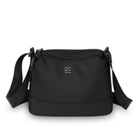 Sac à bandoulière polyvalent de luxe léger et tendance avec logo OEM, idéal pour les trajets quotidiens, nouveau sac à l'épaule simple et élégant.