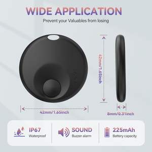 MFi MFi sertifikalı benim etiketi bulmak için akıllı hava izci bulucu araba bagaj anahtar & bulucu Mini Anti kayıp Alarm için Apple - Product Image 3