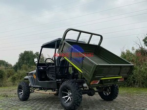 Meilleur prix, nouveau design, voiture électrique à 4 roues, mini jeep à essence 250cc pour enfants et adultes - Product Image 3