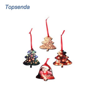 Ornement de Noël vierge à sublimation en bois MDF de forme <span class=keywords><strong>Benelux</strong></span> personnalisé - Product Image 3