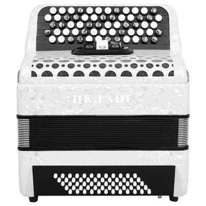 Accordéon professionnel Diacronique HK Lade Ah-250 à 62 touches et 60 basses, type bouton - Product Image 4
