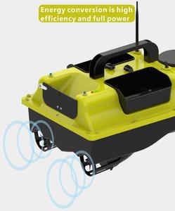 5000毫安时12000毫安时寻鱼饵船新空间500米遥控长电池彩色双设计 - Product Image 4