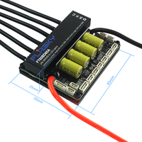 Contrôleur de vitesse électronique double ESC Flipsky 60V FT60BD60A avec dissipateur thermique pour vélo électrique DIY/Go-Kart/moteur sans balais