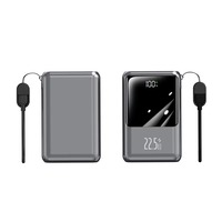 22,5W Powerbanks mit Großer Kapazität 10000mAh Powerbank mit Typ-C PD Schnellladegerät Powerstation für Smartphones