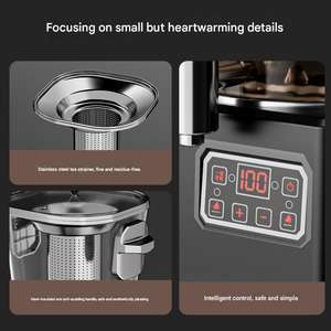 Machine à thé commerciale grande capacité avec système de pulvérisation à la vapeur pour la préparation du thé turc traditionnel et des boissons aux herbes - Product Image 3