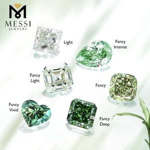 Messi Jewelry IGI Certificate HPHT CVD Fancy Color Fancy Shape Lab Grown Diamond Radiant <b>Cushion</b> Princess Pear Lab Diamond - Product Image 5