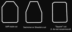 전술 조끼용 전술 III 및 IV 세라믹 방탄판 PE 갑옷 패널 - Product Image 6