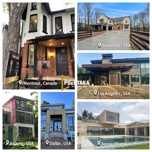 Наружные высокие двери, алюминиевые двери, металлический внешний вид, тонкая АРКА, верхняя алюминиевая стеклянная дверь - Product Image 5